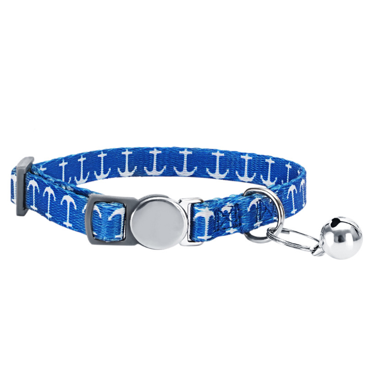 Boho Chic Floral Cat Collar with Custom Engraving_CWMM7577