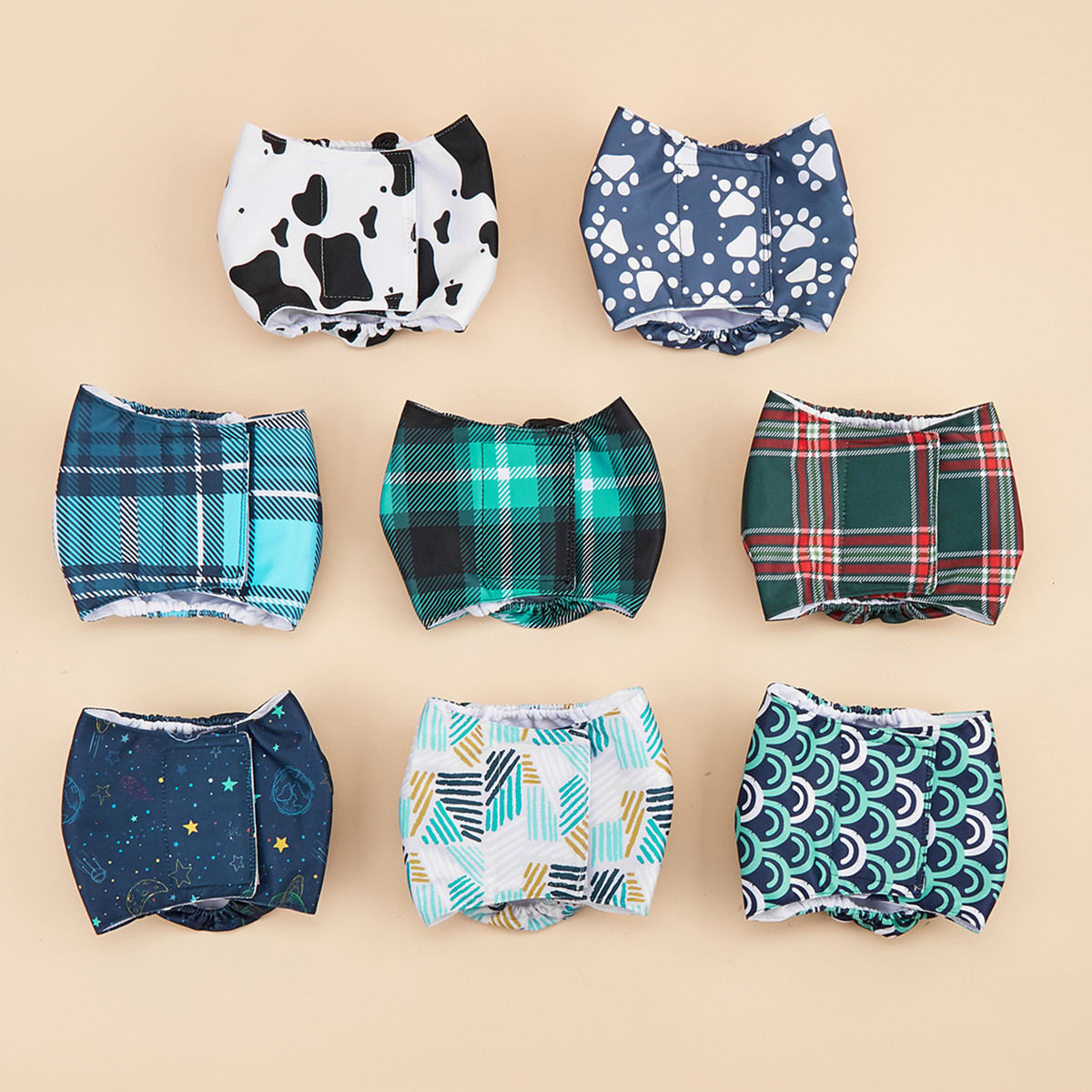 Anti-Mating Dog Wrap – Washable Male Diaper_CWMM7284