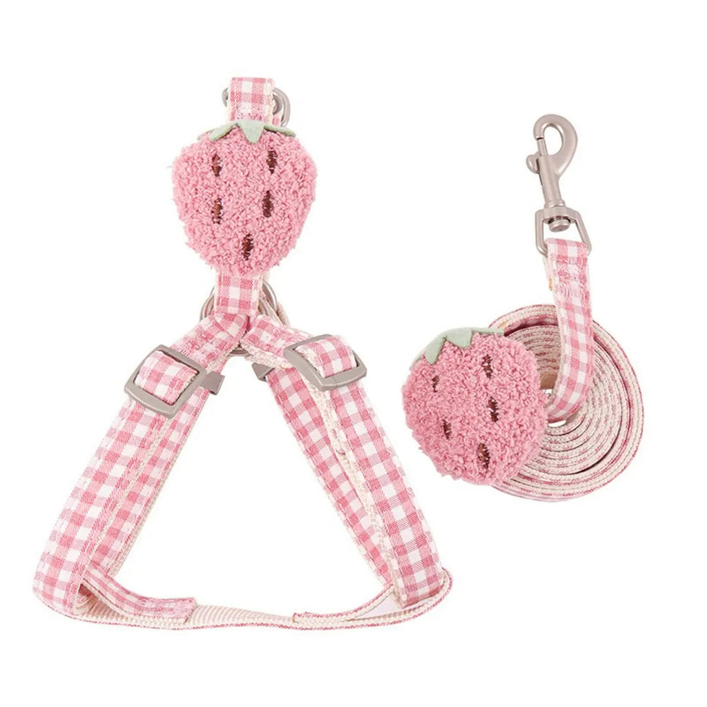 Breathable Pet Harness and Leash Set for Cat Dogs_CWMM5953