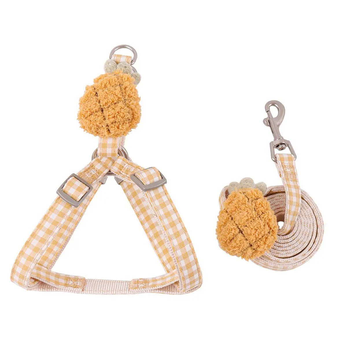 Breathable Pet Harness and Leash Set for Cat Dogs_CWMM5953