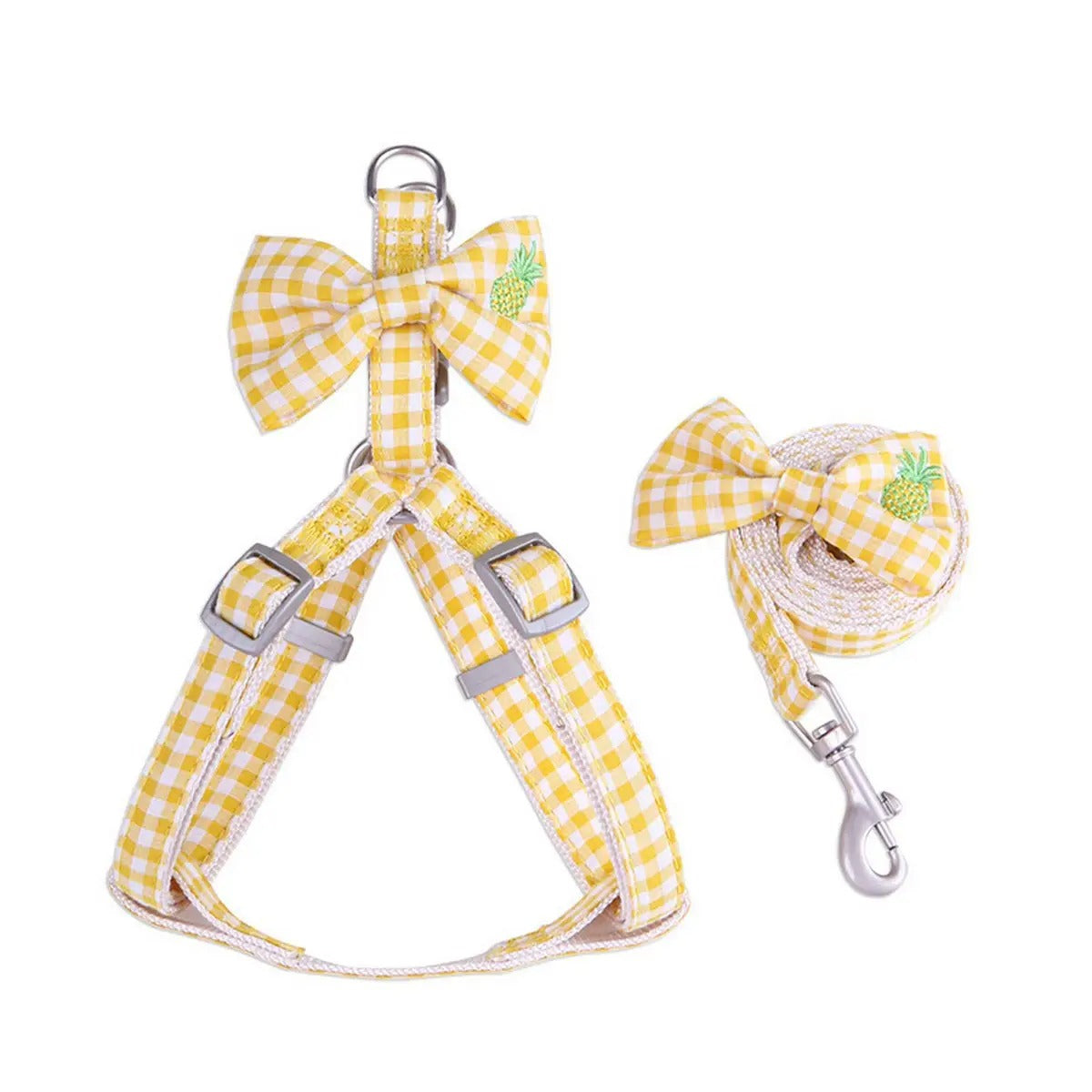 Breathable Pet Harness and Leash Set for Cat Dogs_CWMM5953