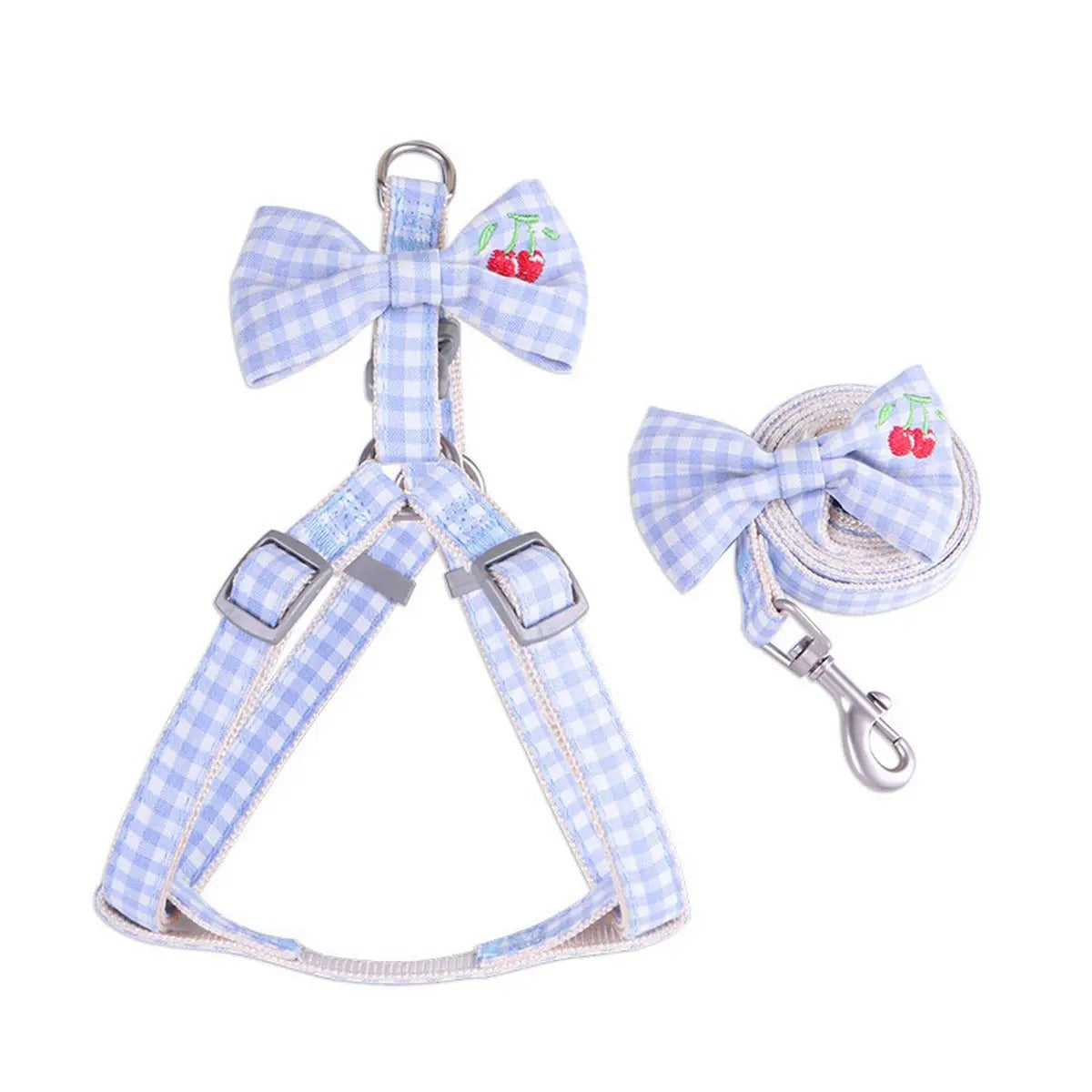 Breathable Pet Harness and Leash Set for Cat Dogs_CWMM5953