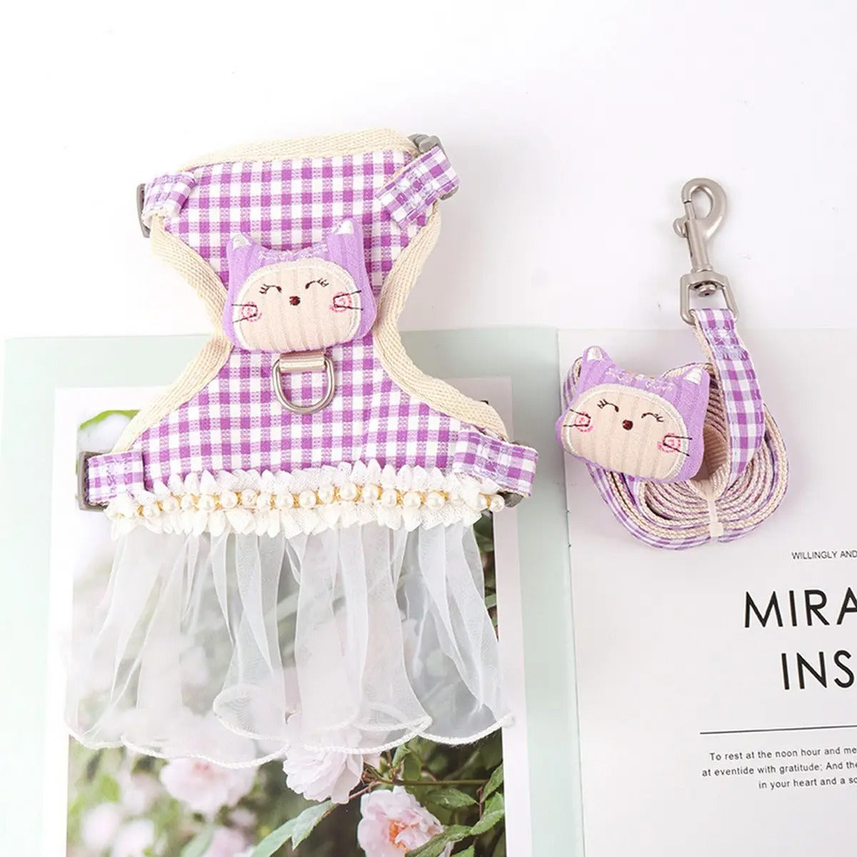 Escape-Proof Cat Harness and Leash Set_CWMM5959