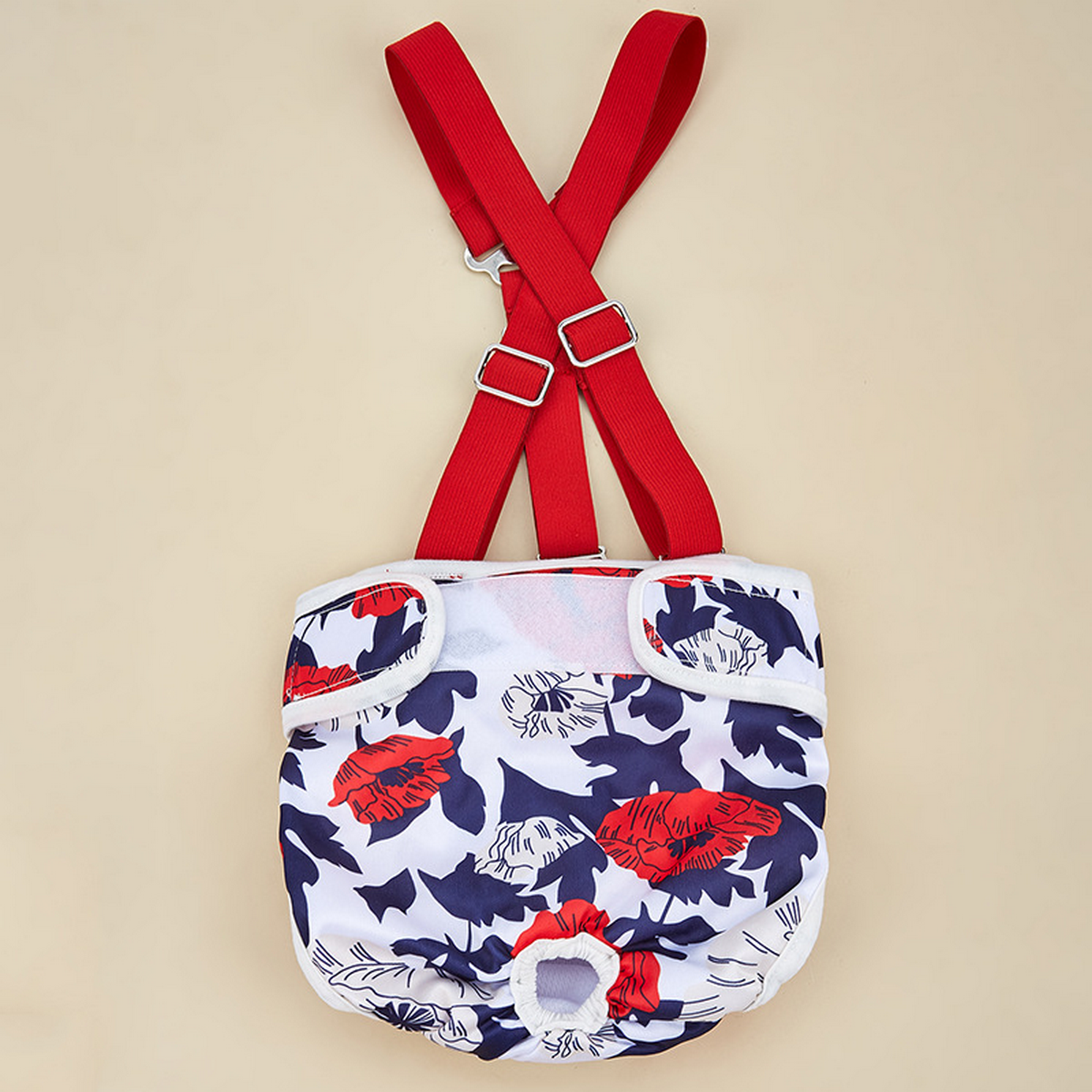 Dog Period Pants with Straps – Reusable Diaper_CWMM7303