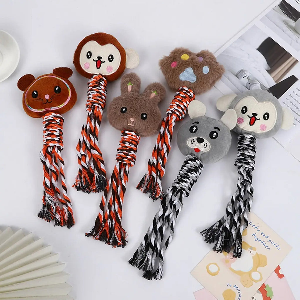 Durable animal Chew Toy Cotton Rope Pet Toy_CWMM5356