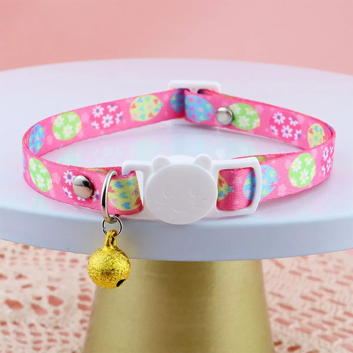 Cute Fruit Design Pet Collar with Bell_CWMM5967