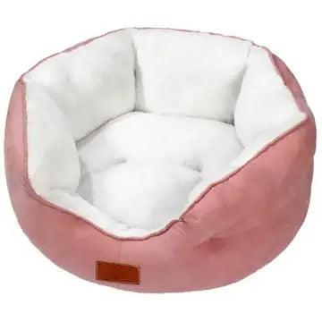 Suede Pet Bed, Semi-Enclosed Cat And Dog Mat_CWMM5282