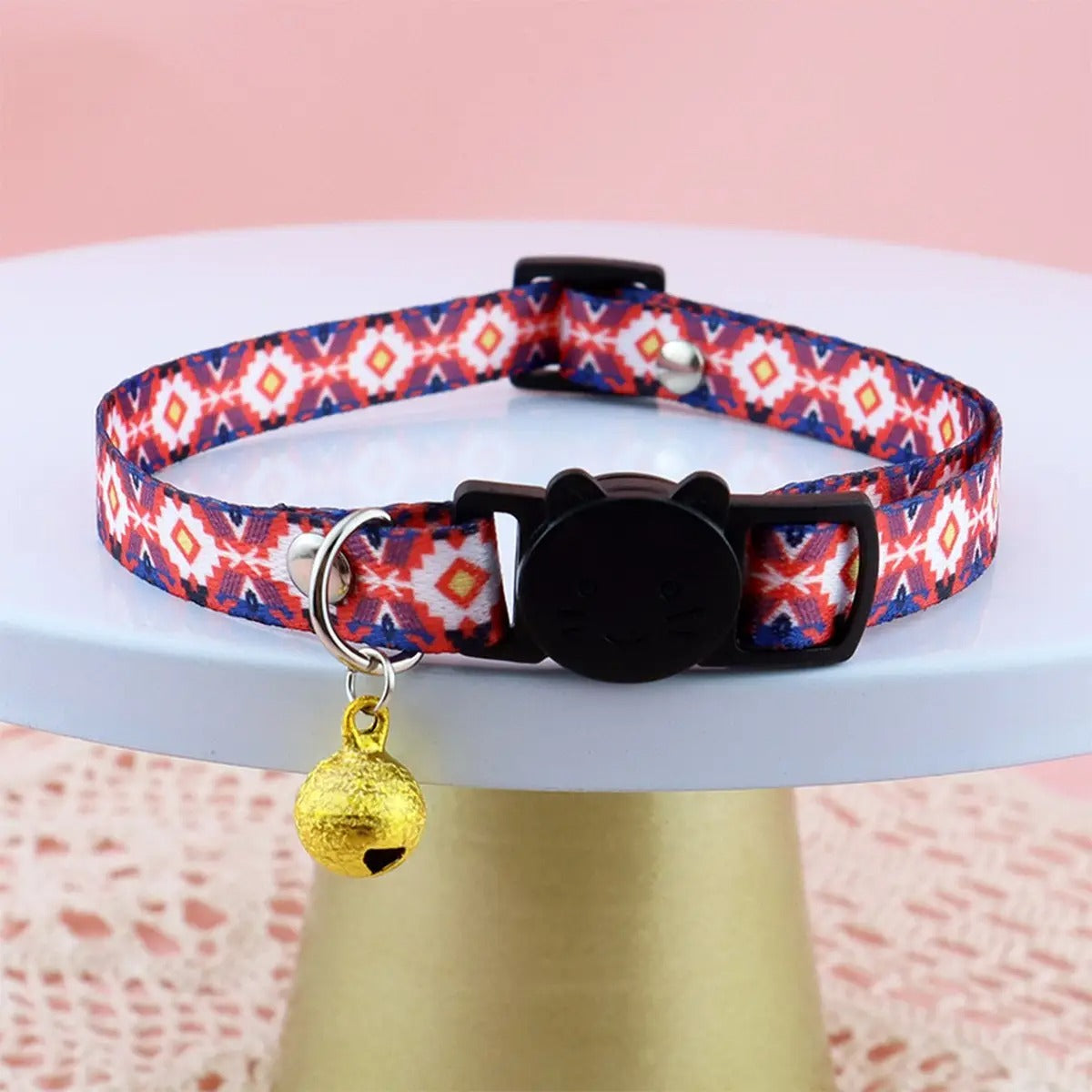Cute Fruit Design Pet Collar with Bell_CWMM5967