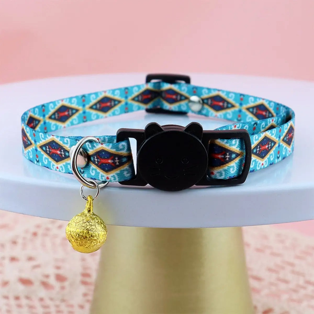 Cute Fruit Design Pet Collar with Bell_CWMM5967