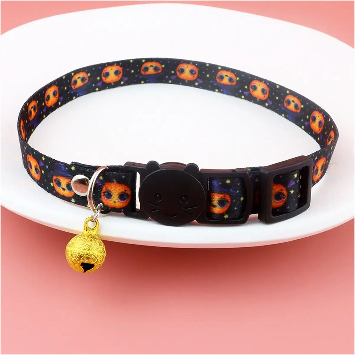 Cute Fruit Design Pet Collar with Bell_CWMM5967