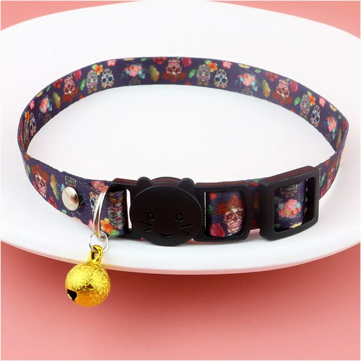 Cute Fruit Design Pet Collar with Bell_CWMM5967