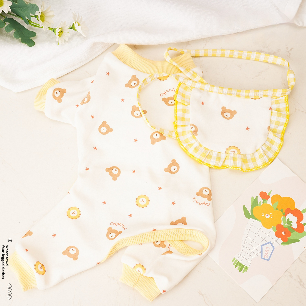 Summer Four-Leg Pet Shorts – Anti-Shedding Wear_CWMM7352