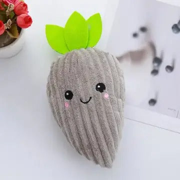 Striped Carrot Chew Pet Toy, Dental Care and Play_CWMM5394