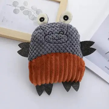 Tough Squeaky Alligator Plush Chew Toy Pet Toy_CWMM5403