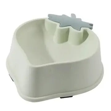 Strawberry Shaped Single Pet Bowl,Dog Cat Bowl_CWMM5170