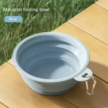 Travel Dog Water Food Bowl Collapsible_CWMM6222