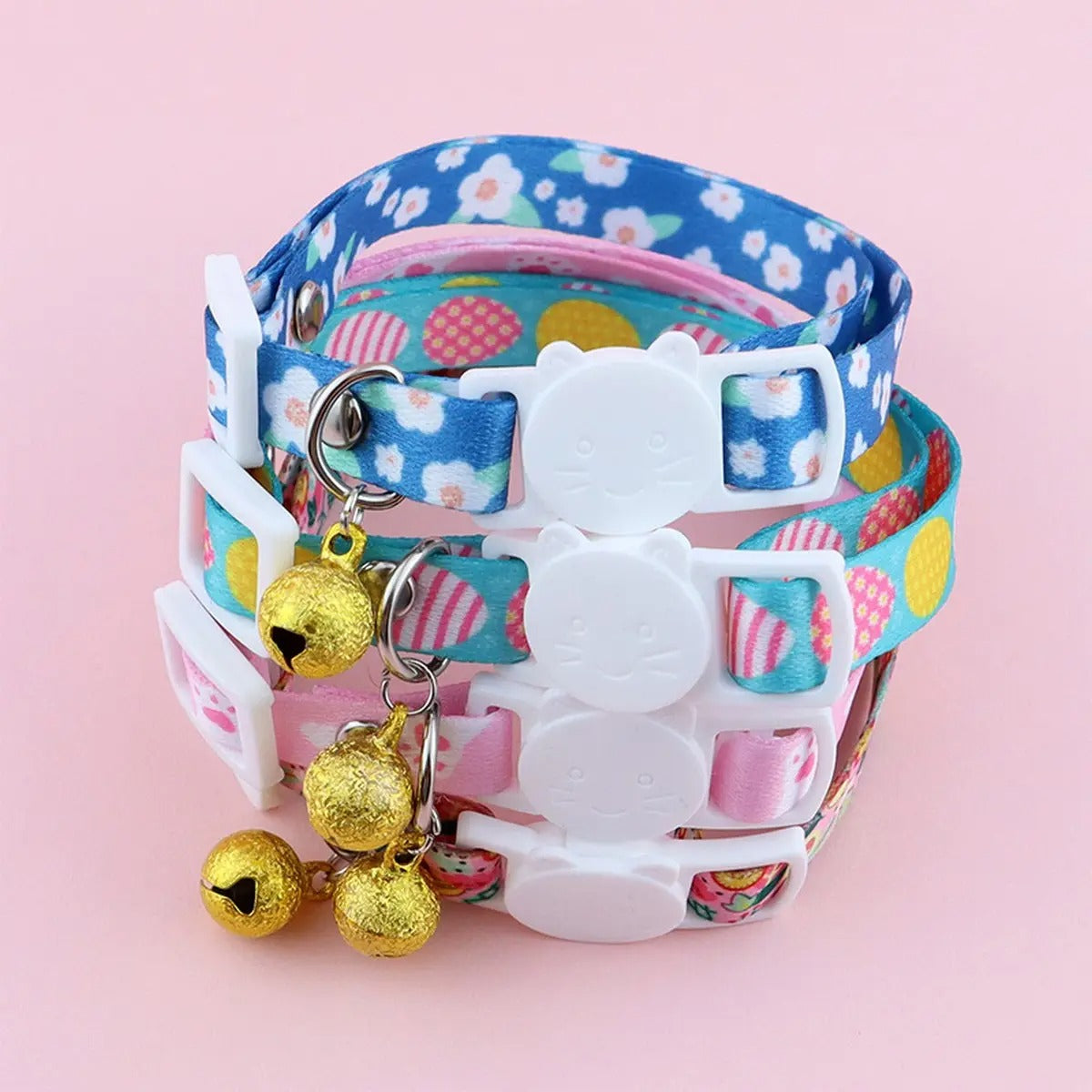Cute Fruit Design Pet Collar with Bell_CWMM5967