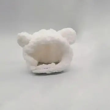 Teddy Bear Knit Pet Hat – Warm & Adorable_CWAH3692