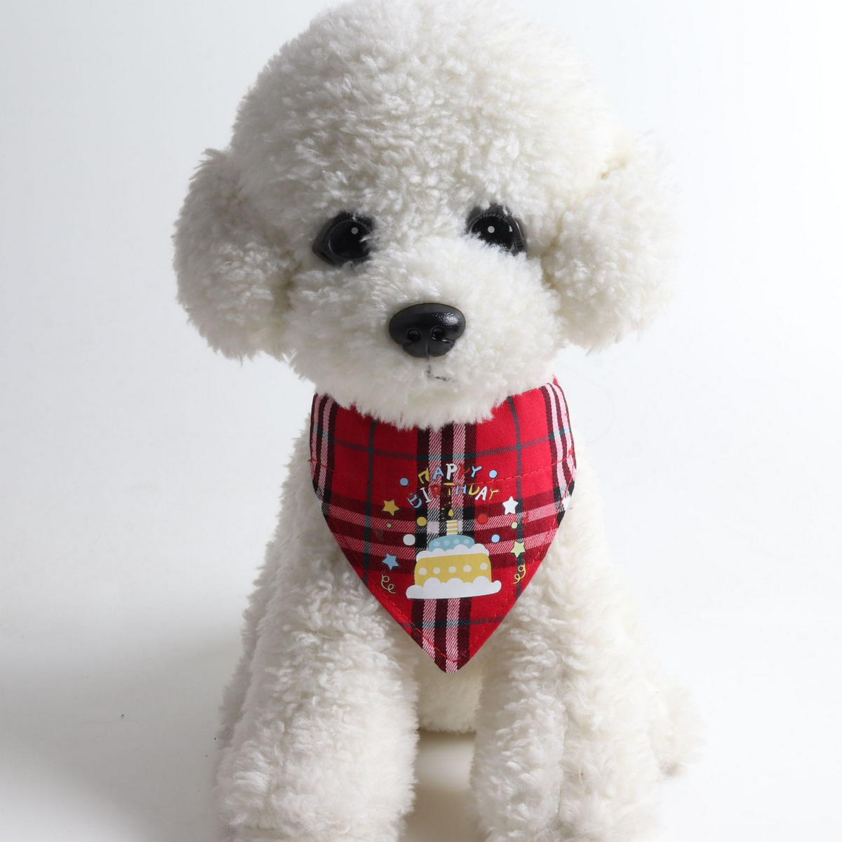 Cat Collar Set – Birthday Bow & Triangle Scarf_CWMM7768