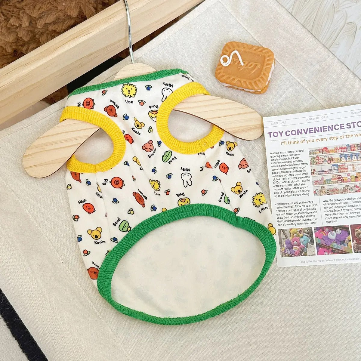 Summer Pet Vest – Soft Cotton Dog Vest_CWMM5849