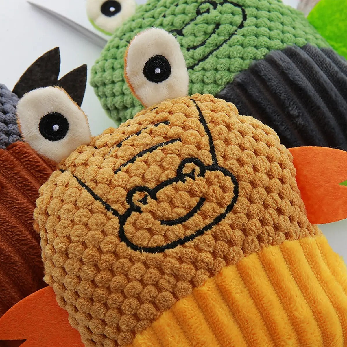 Tough Squeaky Alligator Plush Chew Toy Pet Toy_CWMM5403