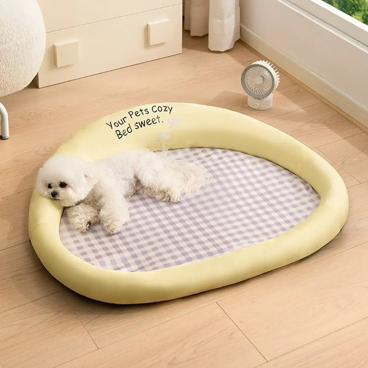 Summer Cooling Dog Bed for Small Pets, Breathable_CWMM7003