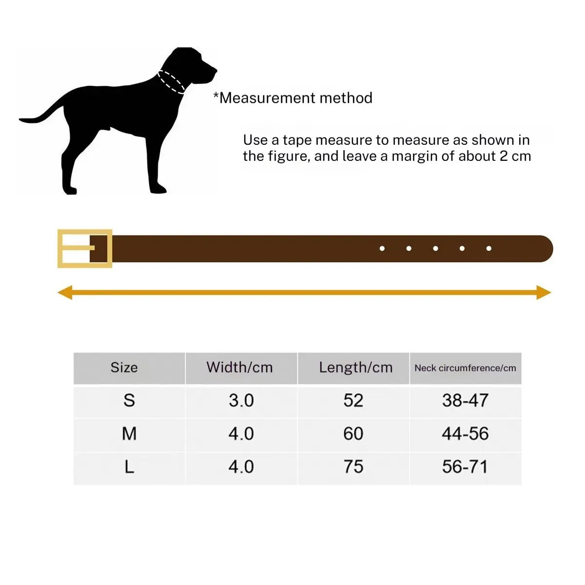 Vintage Studded Leather Dog Collar, Anti-Breakaway_CWMM7712