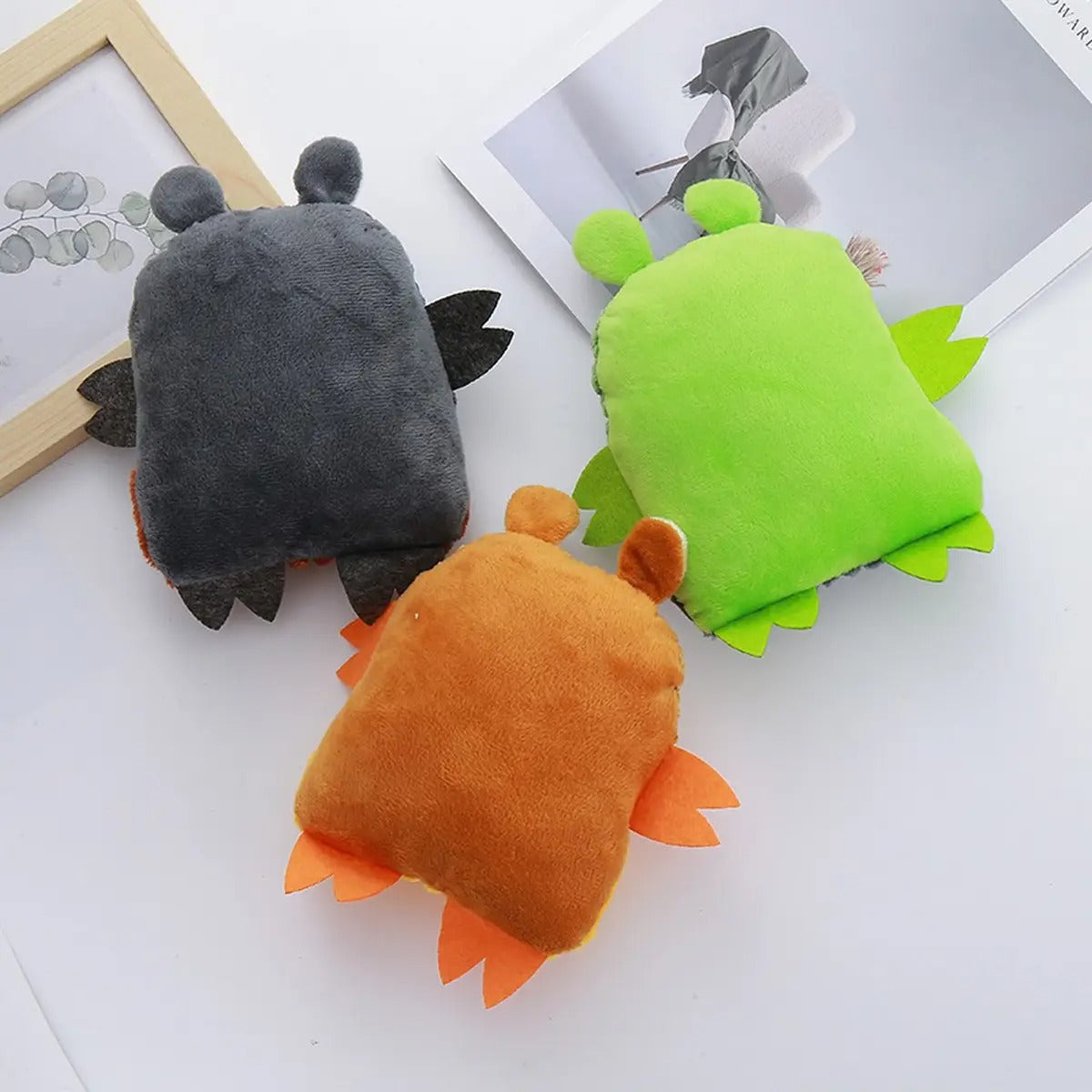 Tough Squeaky Alligator Plush Chew Toy Pet Toy_CWMM5403