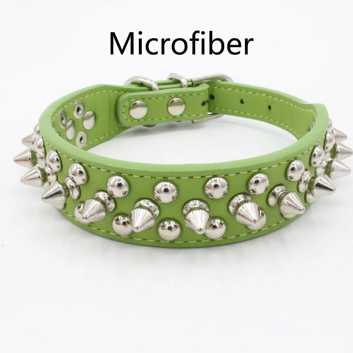 Anti-Bite Rivet Dog Collar for Large Dogs_CWMM5978