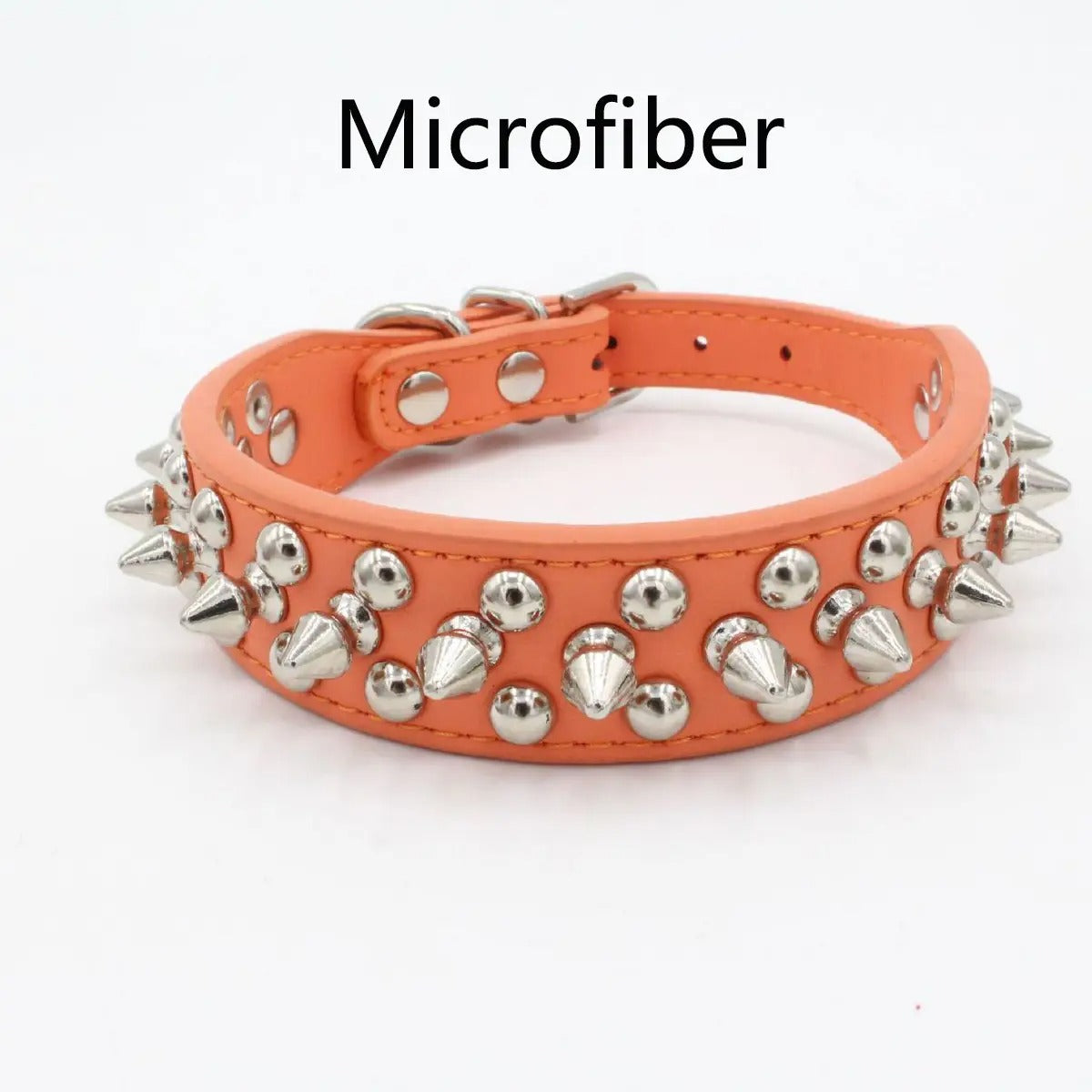Anti-Bite Rivet Dog Collar for Large Dogs_CWMM5978