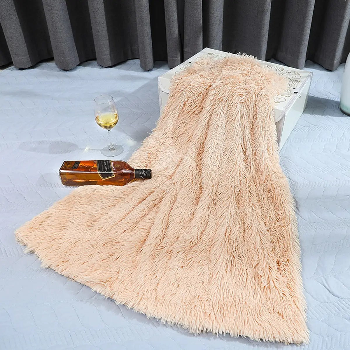 Lightweight Plush Pet Blanket for Summer_CWMM5322