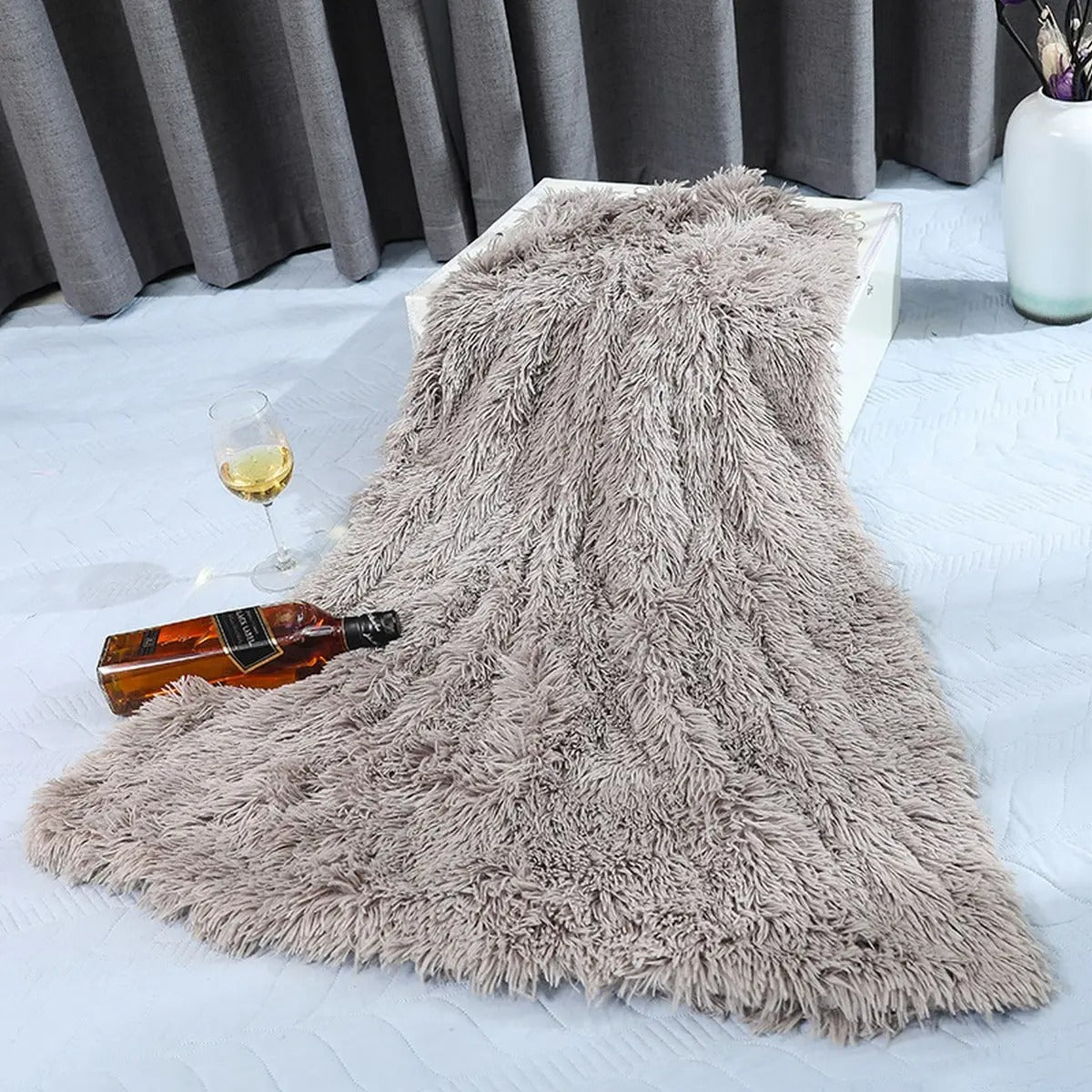 Lightweight Plush Pet Blanket for Summer_CWMM5322
