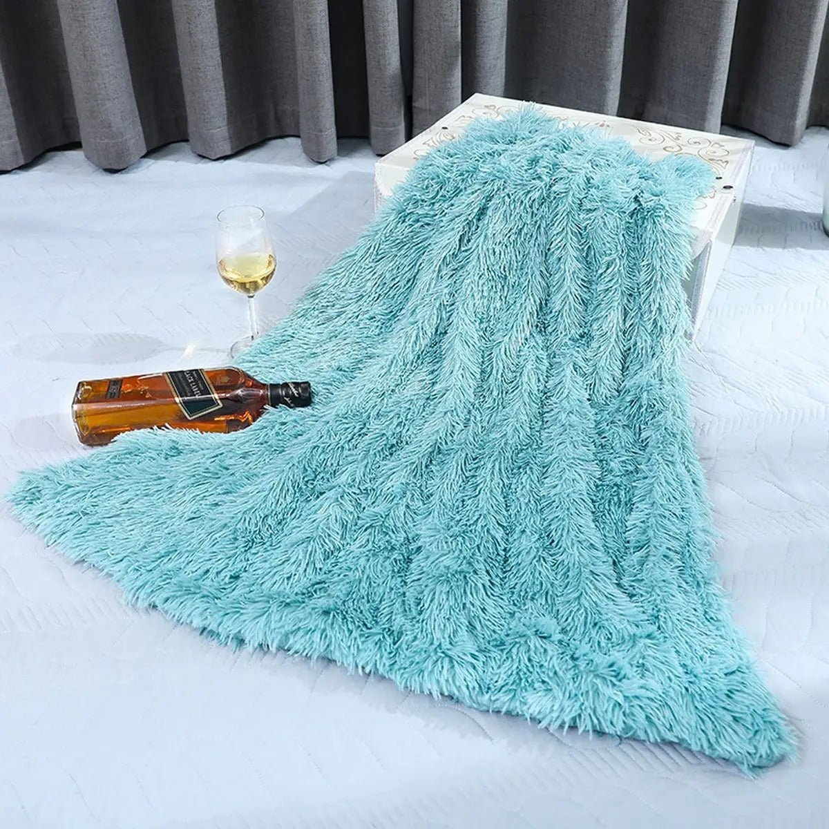 Lightweight Plush Pet Blanket for Summer_CWMM5322