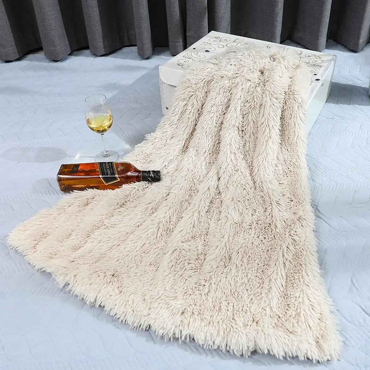 Lightweight Plush Pet Blanket for Summer_CWMM5322