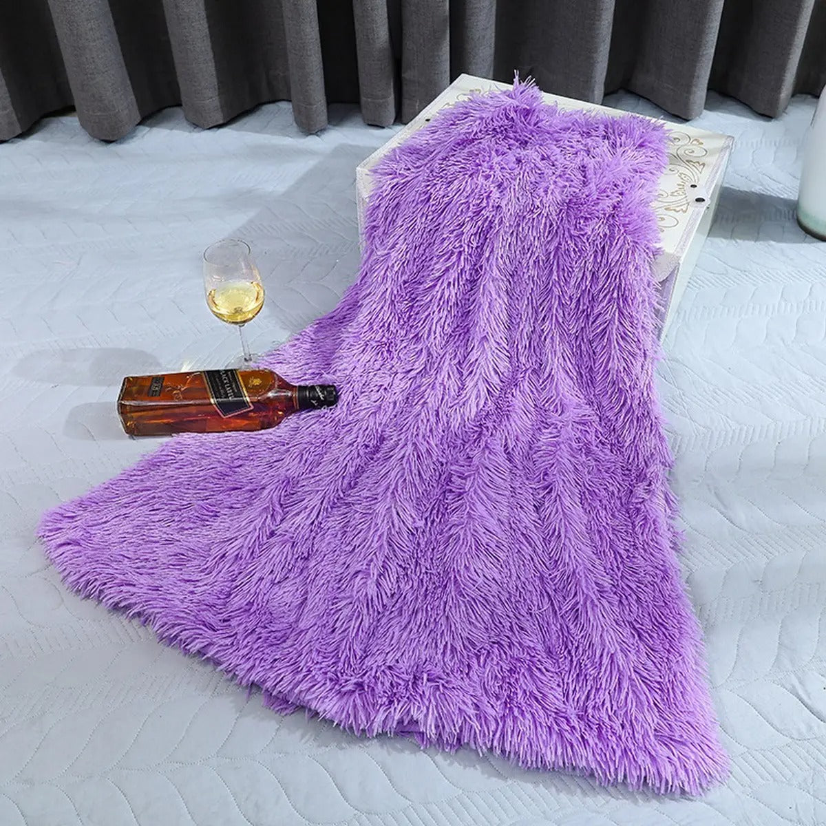 Lightweight Plush Pet Blanket for Summer_CWMM5322