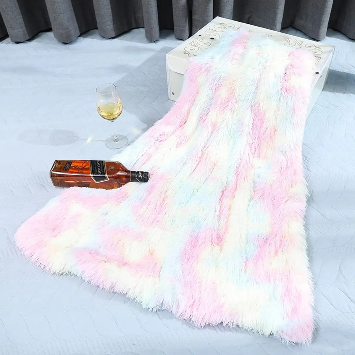 Lightweight Plush Pet Blanket for Summer_CWMM5322