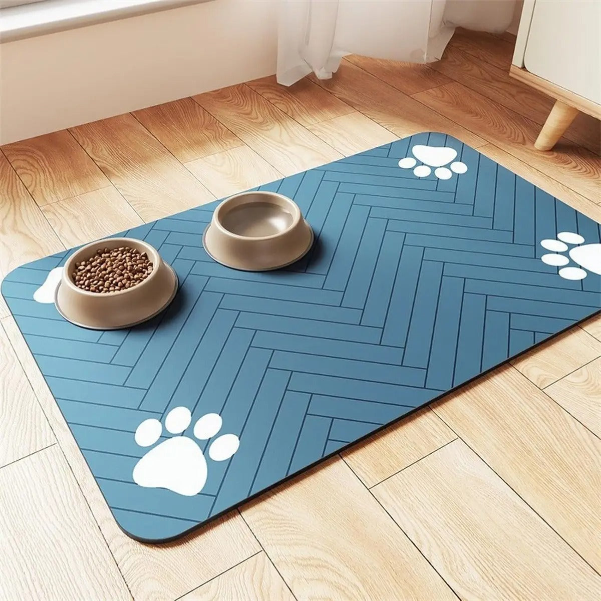 Diatom Pet Feeding Mat – Absorbent & Anti-Urine_CWMM6074