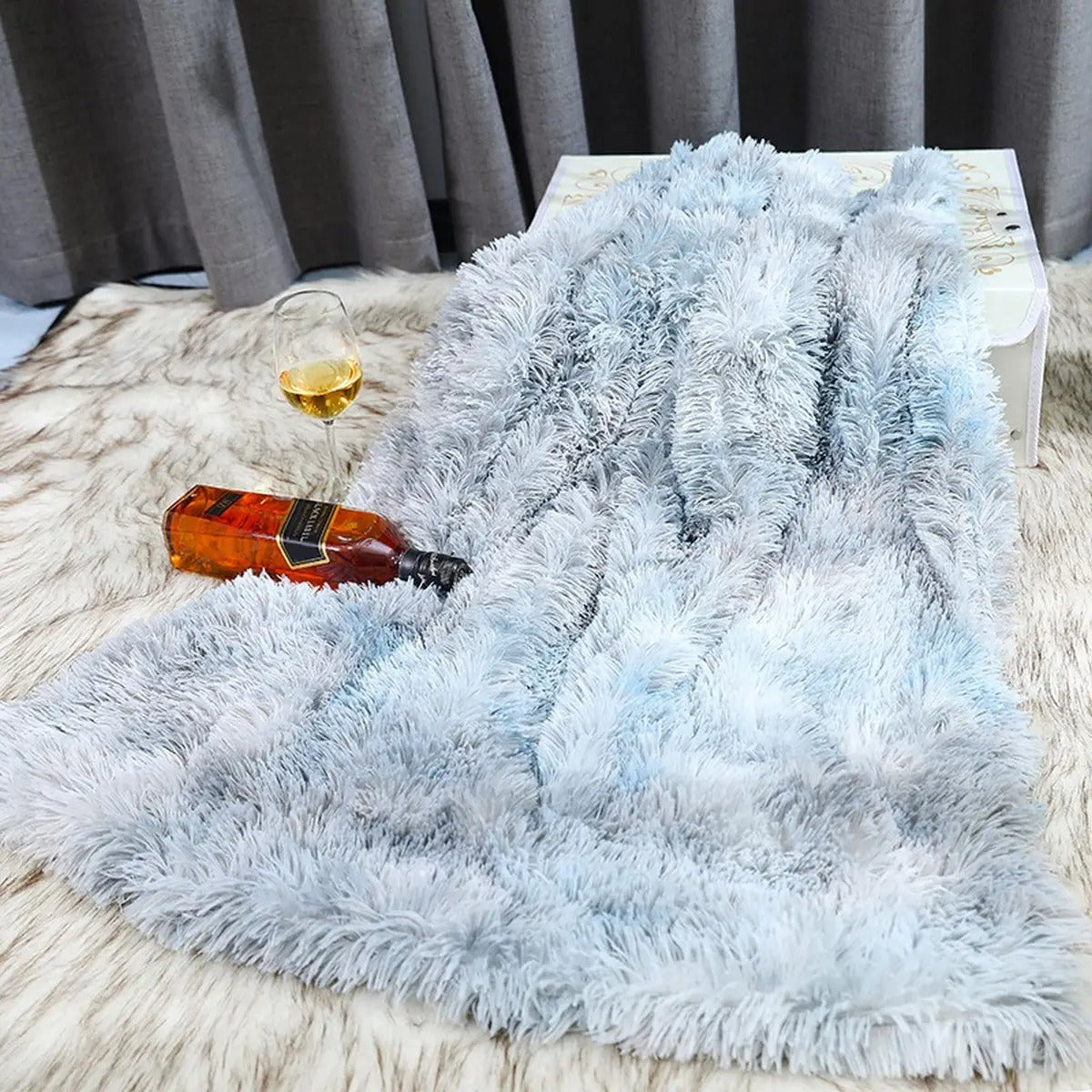 Lightweight Plush Pet Blanket for Summer_CWMM5322
