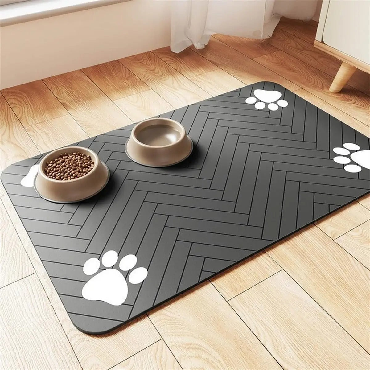 Diatom Pet Feeding Mat – Absorbent & Anti-Urine_CWMM6074