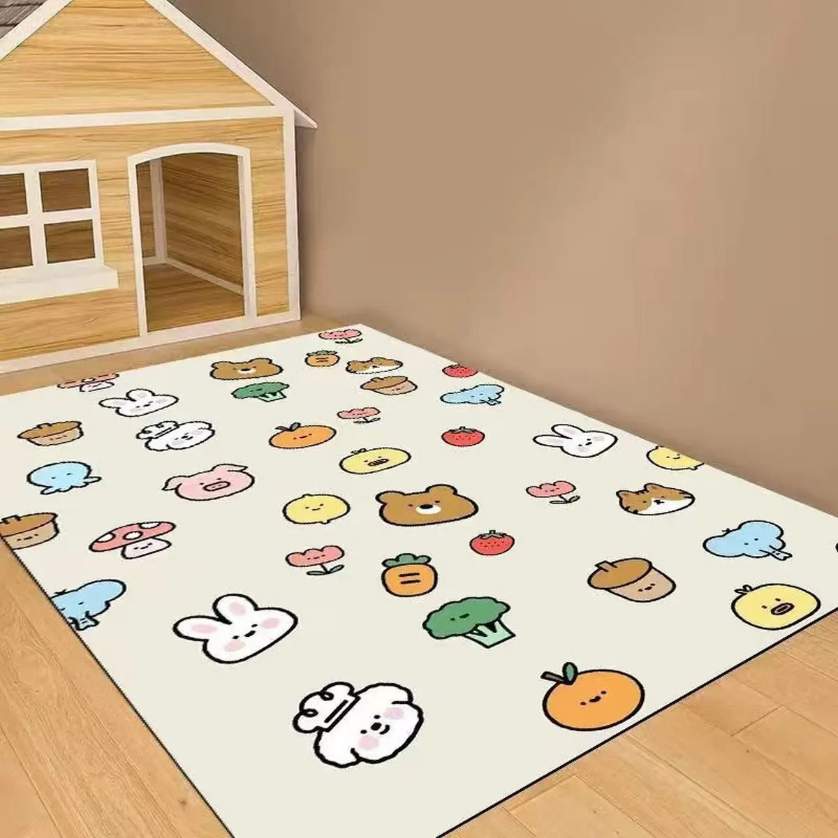 Cute PVC Pet Mat Waterproof, Non-Slip & Easy Clea_CWMM6071