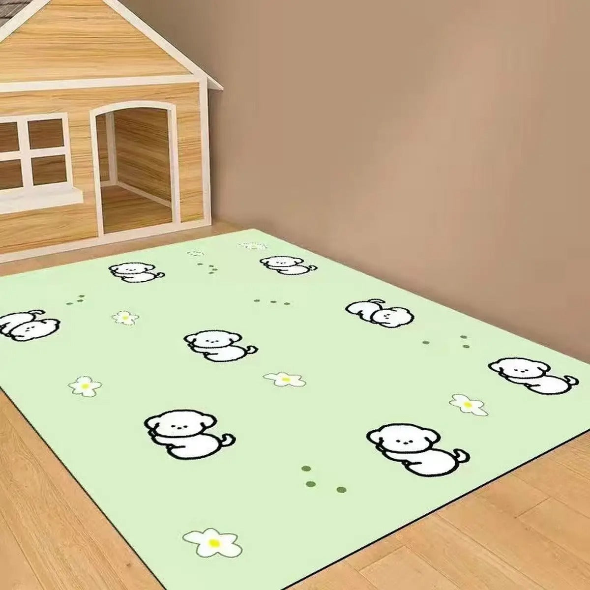 Cute PVC Pet Mat Waterproof, Non-Slip & Easy Clea_CWMM6071