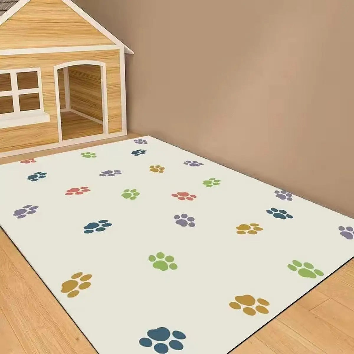 Cute PVC Pet Mat Waterproof, Non-Slip & Easy Clea_CWMM6071
