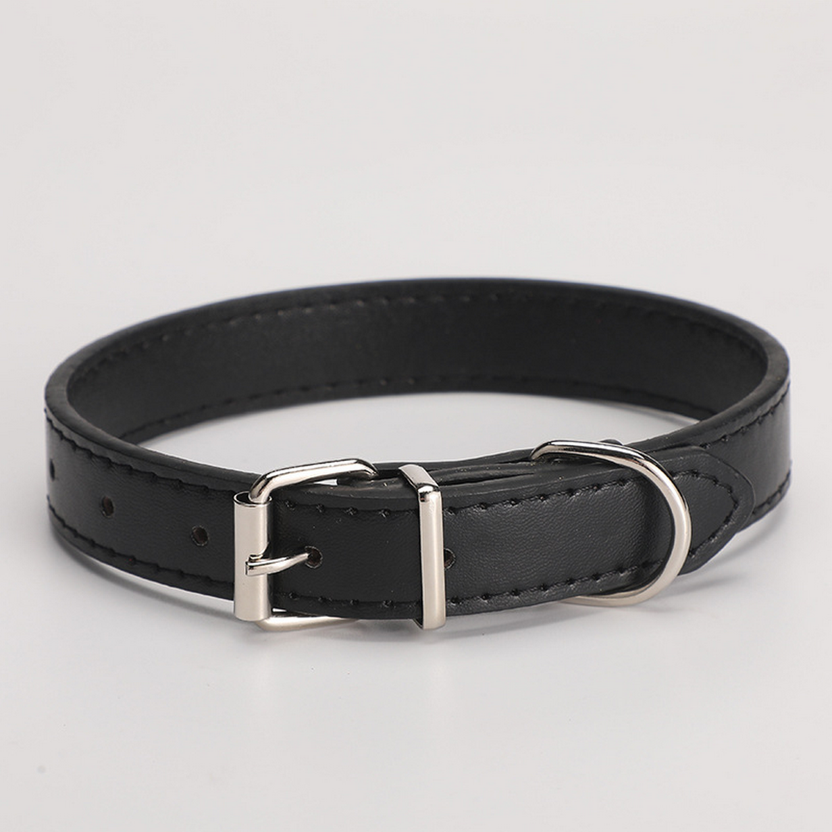 4-Season PU Pet Collar & Leash for Dogs/Cats_CWMM7426