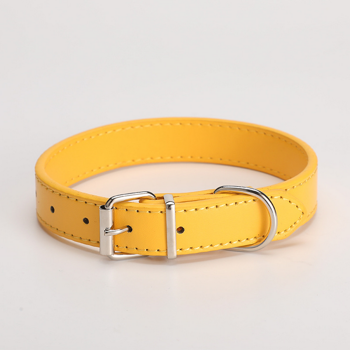 4-Season PU Pet Collar & Leash for Dogs/Cats_CWMM7426