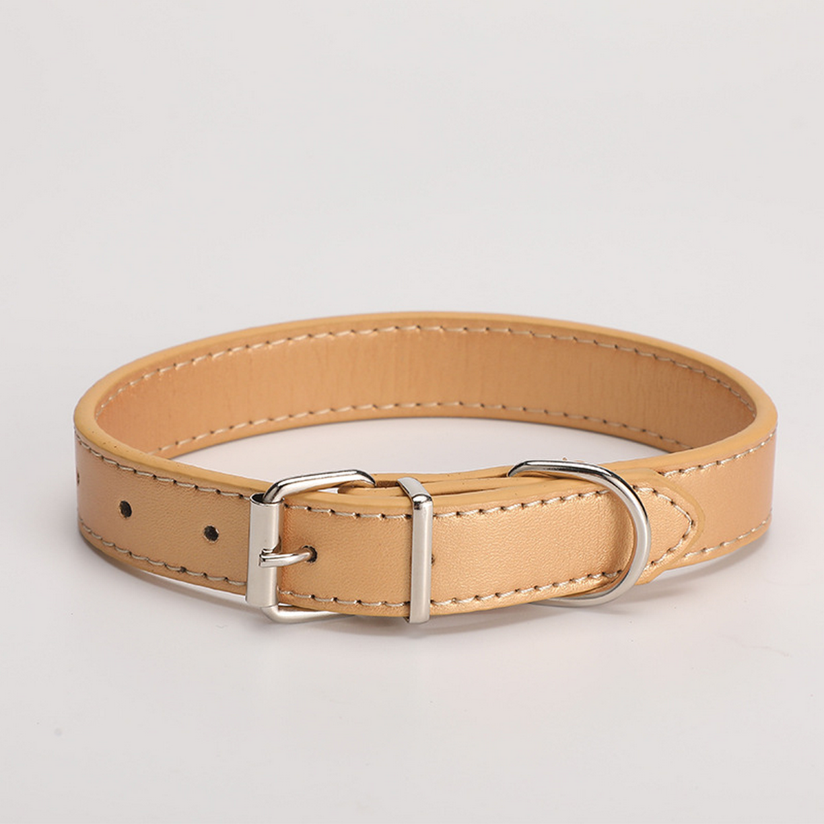4-Season PU Pet Collar & Leash for Dogs/Cats_CWMM7426