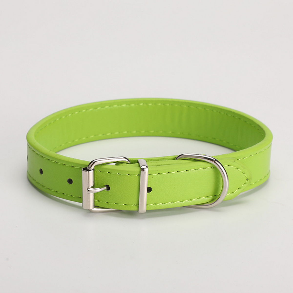 4-Season PU Pet Collar & Leash for Dogs/Cats_CWMM7426
