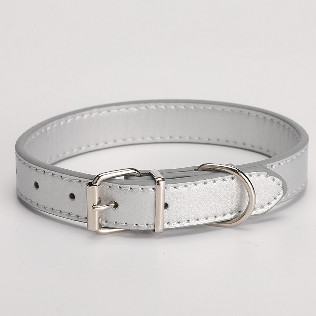 4-Season PU Pet Collar & Leash for Dogs/Cats_CWMM7426