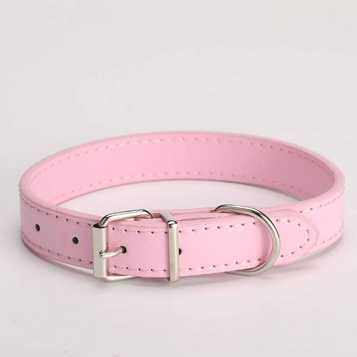 4-Season PU Pet Collar & Leash for Dogs/Cats_CWMM7426