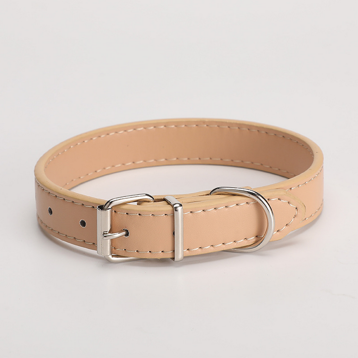4-Season PU Pet Collar & Leash for Dogs/Cats_CWMM7426