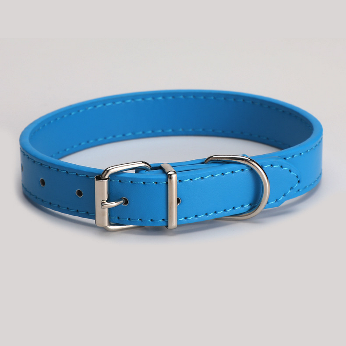 4-Season PU Pet Collar & Leash for Dogs/Cats_CWMM7426